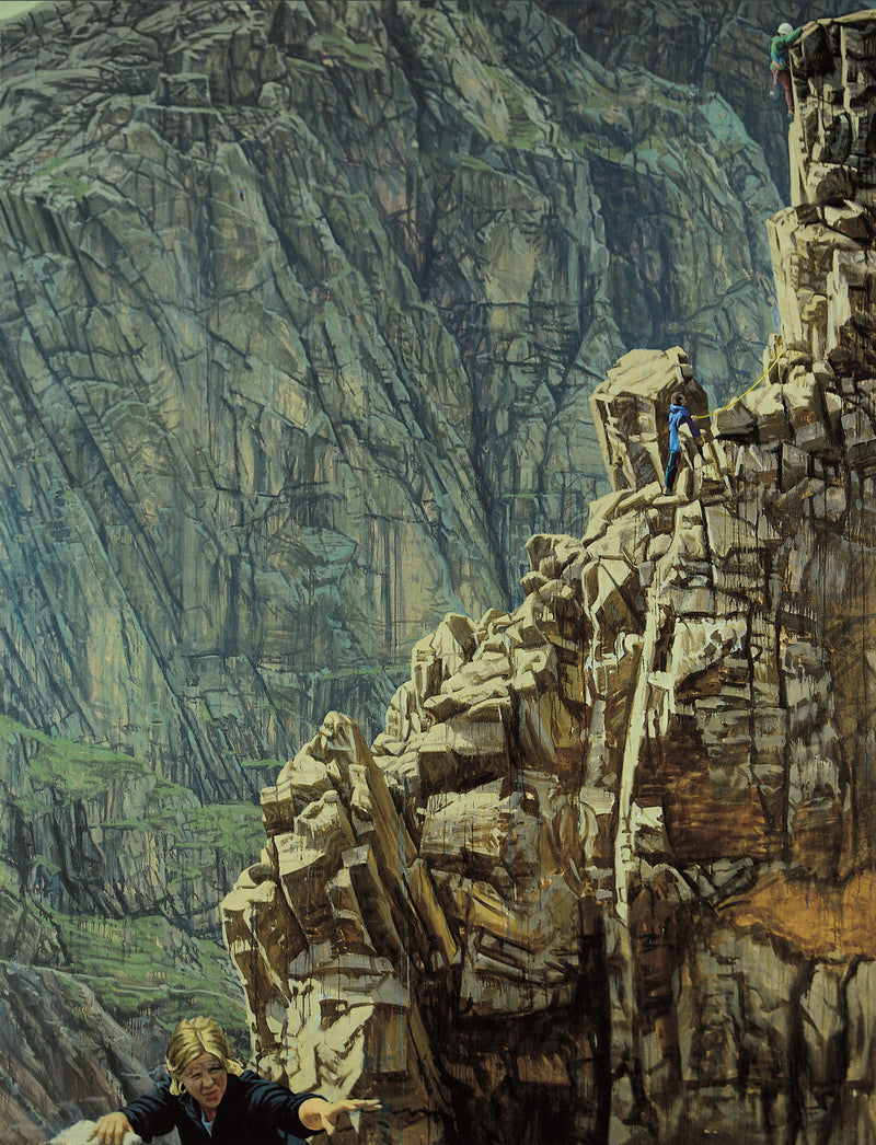 Scafell Crag, 2001 by Julian Cooper (b. 1947)