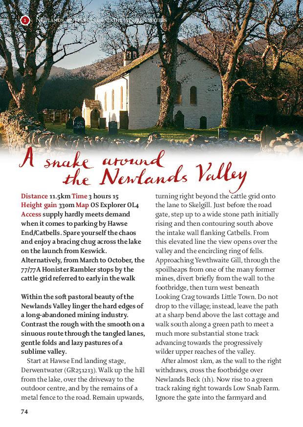 The Northern Lakes, 40 Shorter Walks by Dominic North