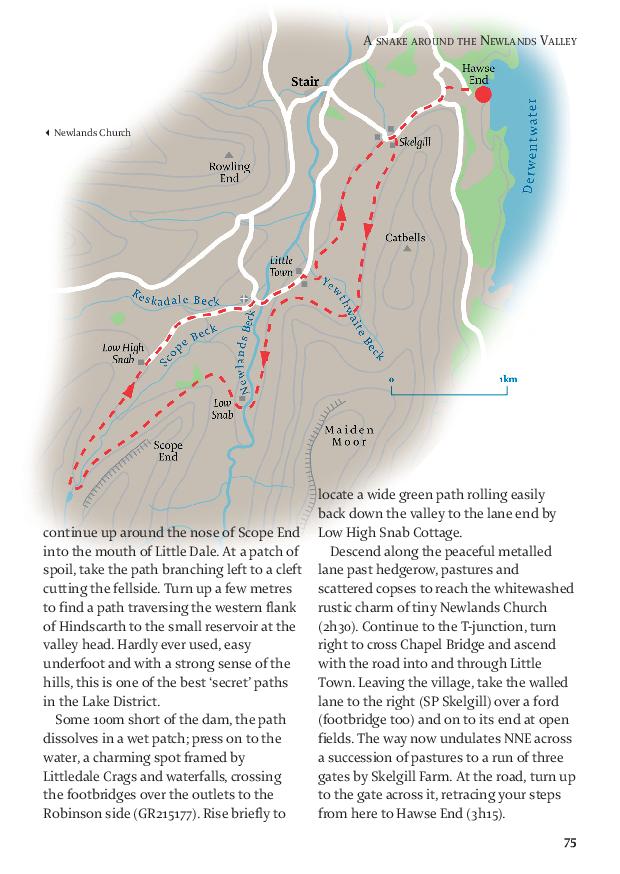 The Northern Lakes, 40 Shorter Walks by Dominic North