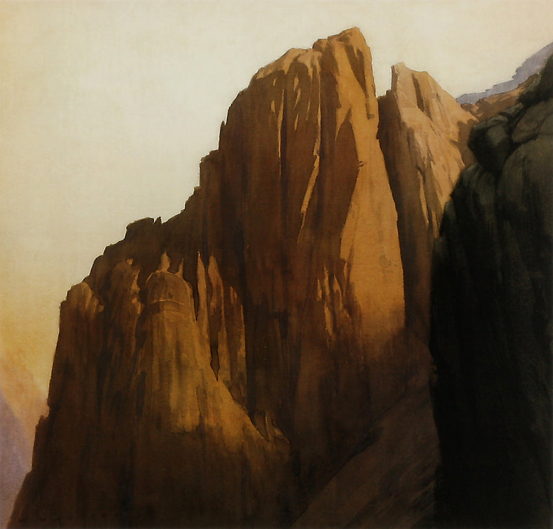 West Face of Pillar by William Heaton Cooper R.I. (1903 - 1995)