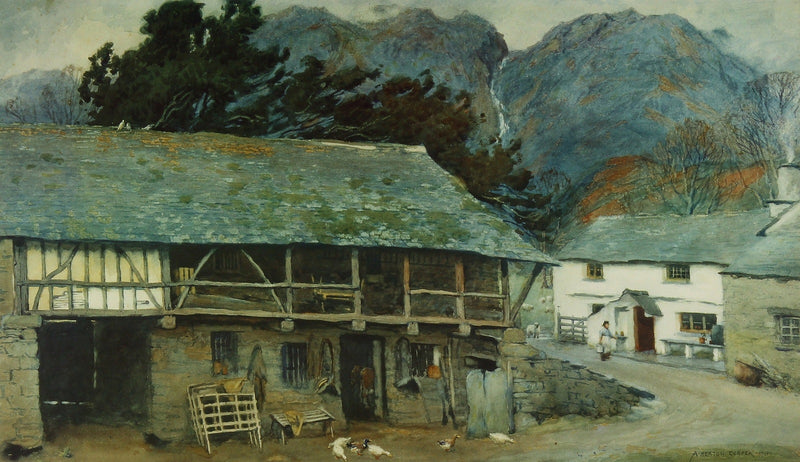 Yew Tree Farm, Coniston by Alfred Heaton Cooper (1863 - 1929)