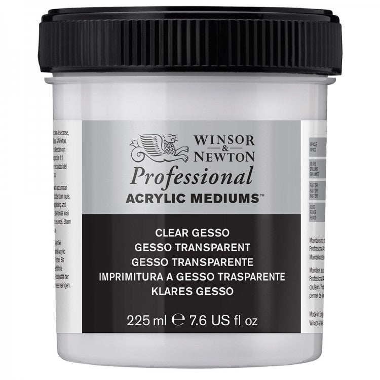 Winsor & Newton Acrylic Clear Gesso (225ml)